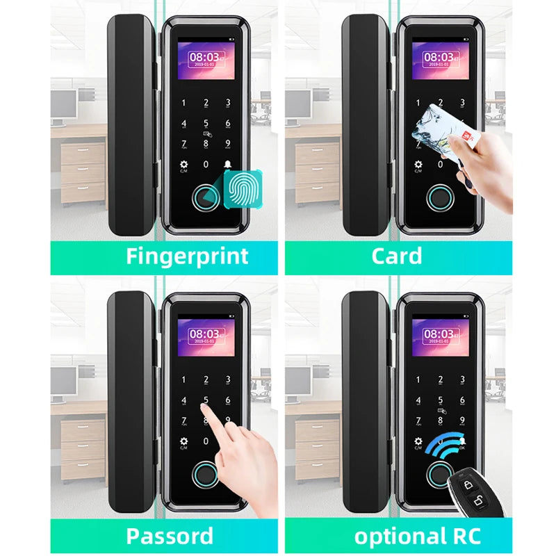 Smart Fingerprint Door Lock – Biometric Keyless Entry Digital Lock with App Control & Advanced Security Features