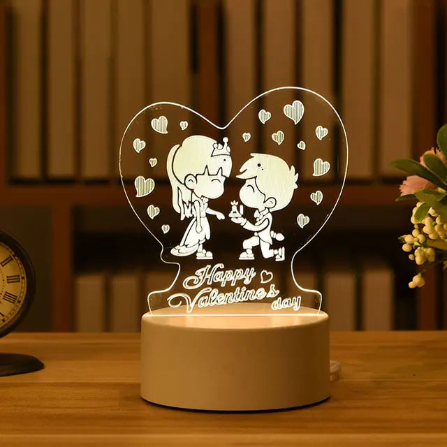 Acrylic 3D Lamps - Hominco
