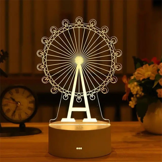 Acrylic 3D Lamps - Hominco