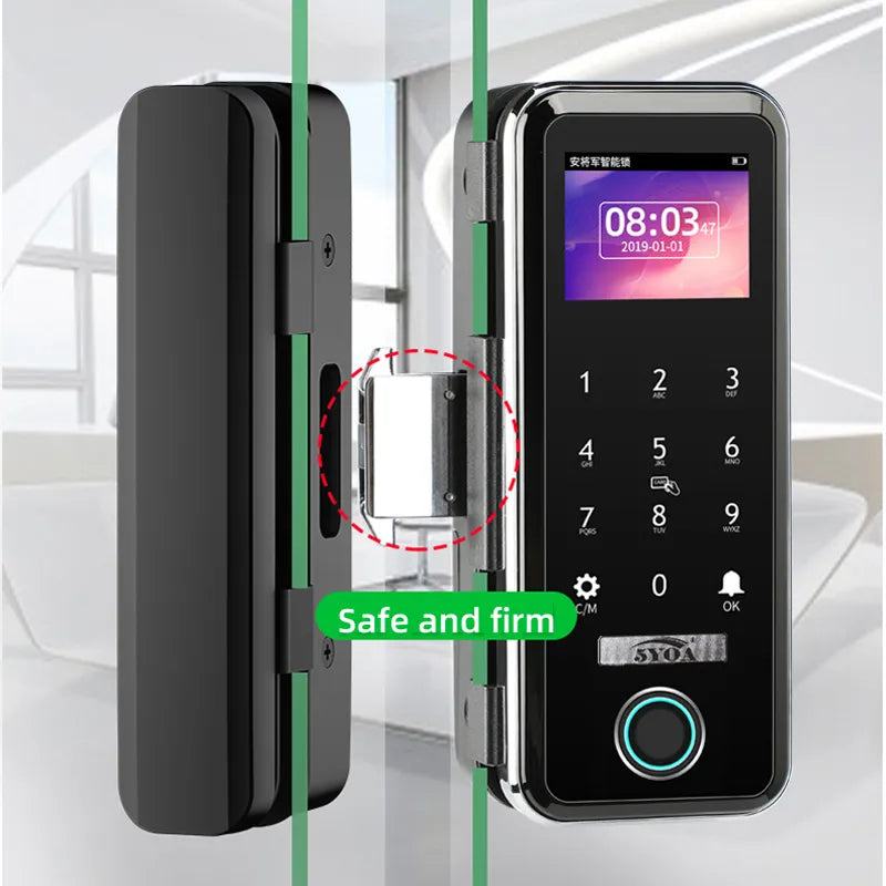 Smart Fingerprint Door Lock – Biometric Keyless Entry Digital Lock with App Control & Advanced Security Features