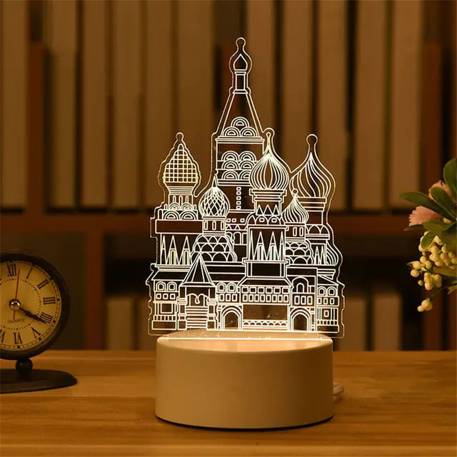Acrylic 3D Lamps - Hominco