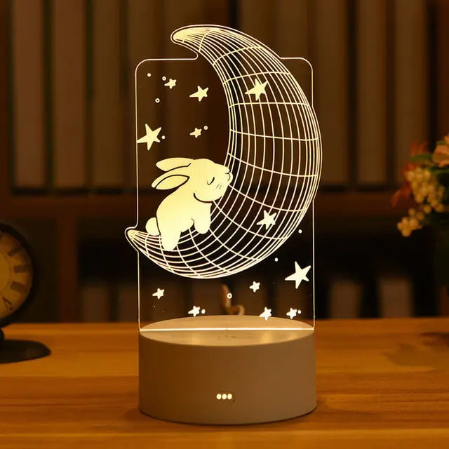 Acrylic 3D Lamps - Hominco