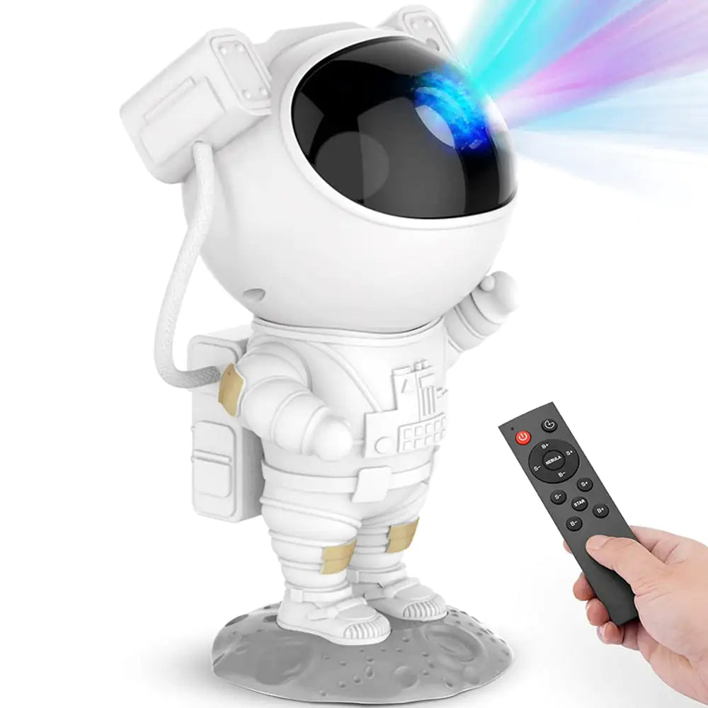 Astronaut Projector Lamp – Galaxy Space Night Light for Kids' Bedroom & Playroom