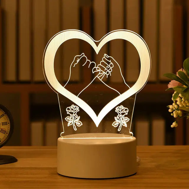 Acrylic 3D Lamps - Hominco