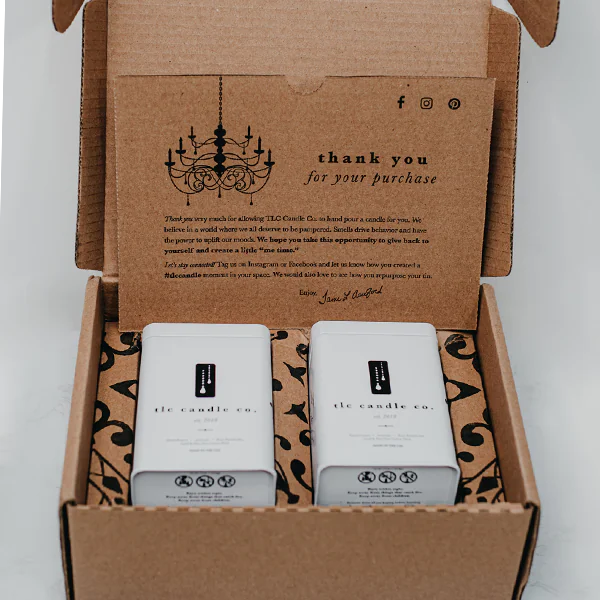 Summer Soy Candle Gift Set – Grapefruit Mojito & Costa Del Azahar Duo | 2-Wick Soy Wax Candles in Reusable Tins, Non-Toxic Scented Candle Set for Gifting & Home