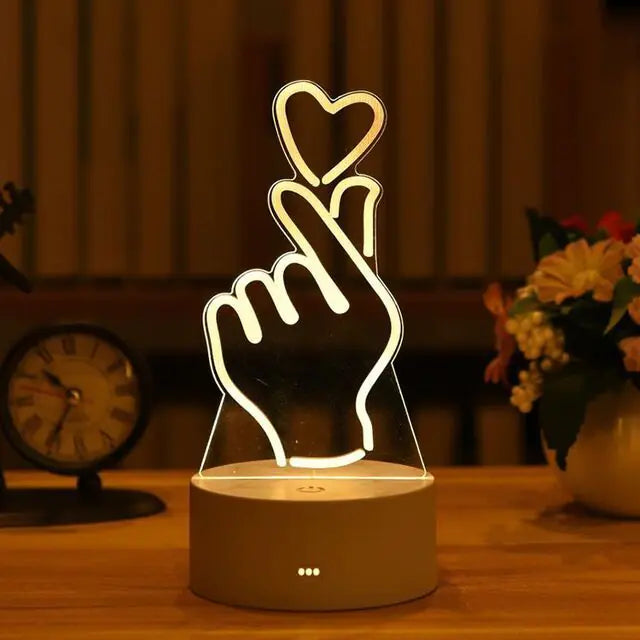 Acrylic 3D Lamps - Hominco