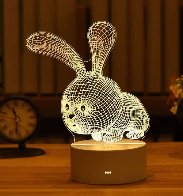 Acrylic 3D Lamps - Hominco