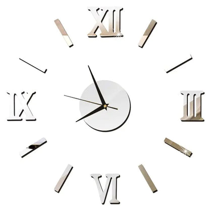 Acrylic Roman Numeral Wall Clock