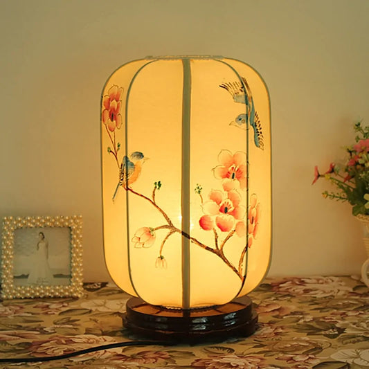 Stylish Hand-Painted Desk Lamp