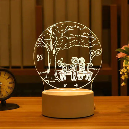 Acrylic 3D Lamps - Hominco